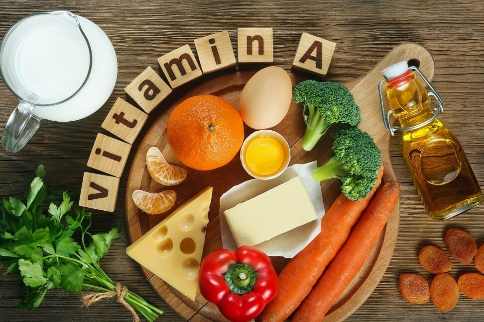 Vitamin A foods/supplements for Skin cancer